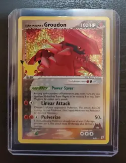 Pokemon TCG Celebrations Team Magma's Groudon 9/95 NM/M Classic Card - Image 3