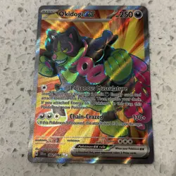 Okidogi ex 82/64 Pokemon TCG Shrouded Fable Full Art Ultra Rare - Image 1
