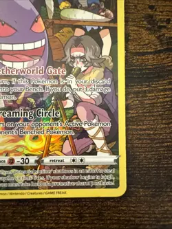 Gengar TG06/TG30 Swsh11: Lost Origin Trainer Gallery Holo Pokemon - Image 4