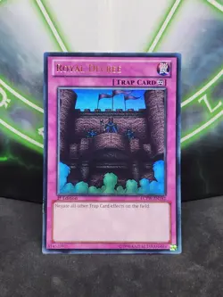 Yugioh Royal Decree LCYW-EN182 1st Edition Ultra Rare NM - Image 1