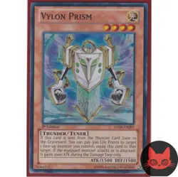Yugioh Vylon Prism HA06-EN007 Super Rare 1st Edition NM - Image 1