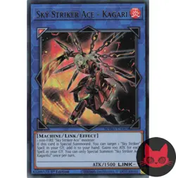 Yugioh Sky Striker Ace - Kagari MAMA-EN005 Ultra Rare 1st Edition NM - Image 1