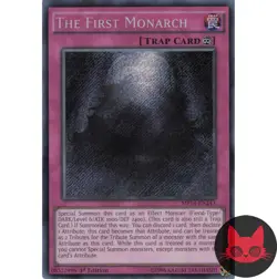 Yugioh The First Monarch MP14-EN243 Secret Rare 1st Edition NM - Image 1
