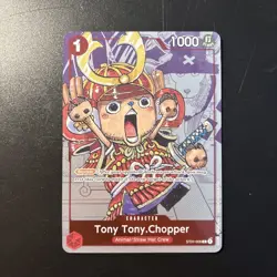 One Piece Card Game Japanese 25th Anniversary Edition ST01-006 Chopper Promo - Image 1
