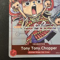 One Piece Card Game Japanese 25th Anniversary Edition ST01-006 Chopper Promo - Image 3
