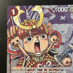One Piece Card Game Japanese 25th Anniversary Edition ST01-006 Chopper Promo - Image 4