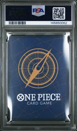One Piece CCG Shanks Romance Dawn SEC Alt Art PSA 9 - Image 3