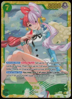 Uta (061) SEC Extra Booster: One Piece Heroines Edition EB03-061 NM - Image 1