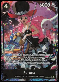 Perona (045) (Alternate Art) SR Extra Booster: One Piece Heroines Edition EB03-0 - Image 1