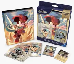 LOT of 4 Lorcana Fabled Collection Starter Set Box Booster Tinker Promo Disney - Image 2