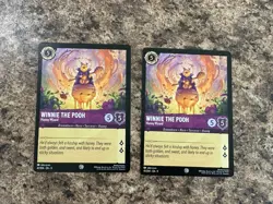 Disney Lorcana Fabled - x2 Winnie the Pooh: Hunny Wizard - 41/204 - Image 1