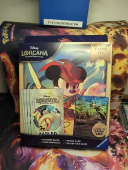 Disney Lorcana TCG FABLED Collection Starter Kit New Sealed Rare Hard to Find - Image 1