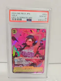 Viola EB01-052 SR Parallel Memorial Collection One Piece Card Game Japanese 2024 - Image 1