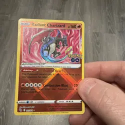 Radiant Charizard 011/078 Pokemon GO - Pokemon Card - NM - Image 2