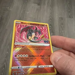Radiant Charizard 011/078 Pokemon GO - Pokemon Card - NM - Image 3