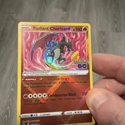 Radiant Charizard 011/078 Pokemon GO - Pokemon Card - NM - Image 5