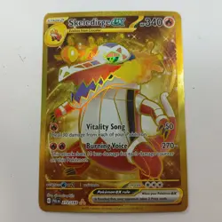 Skeledirge ex 272/193 Paldea Evolved S&V Gold Hyper Rare Pokemon TCG Card - Image 1