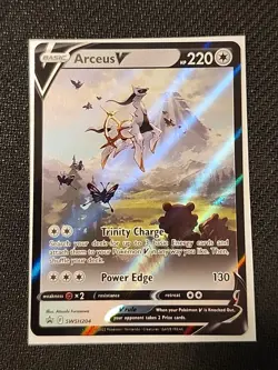 Arceus V SWSH204 SWSH: Sword & Shield Promo Cards Holo NM - Image 1