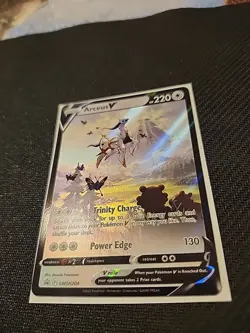 Arceus V SWSH204 SWSH: Sword & Shield Promo Cards Holo NM - Image 2