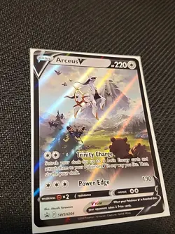 Arceus V SWSH204 SWSH: Sword & Shield Promo Cards Holo NM - Image 3