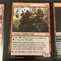 6 card bundle - Goblins; Magic: The Gathering - Image 5