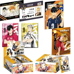 Anime Haikyuu!! Hinata Shoyo Trading Card 30 Pack Booster Box Collection Cards- - Image 5