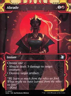 Abrade U Secrets of Strixhaven: Mystical Archive 37 NM - Image 1