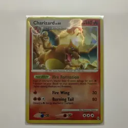 The Pokemon Company Charizard 1/99 Platinum Cracked Ice Holo English 2009 140HP - Image 1