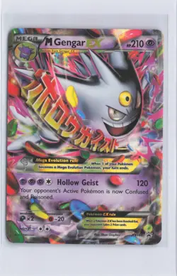 M Gengar EX XY166 Holo Promo XY Promo Pokemon MP - Image 1