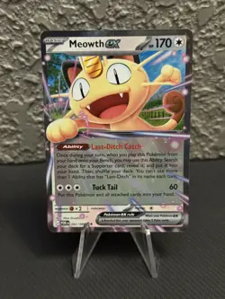 Meowth ex 062/088 Double Rare Perfect Order Pokemon Near Mint - Image 1