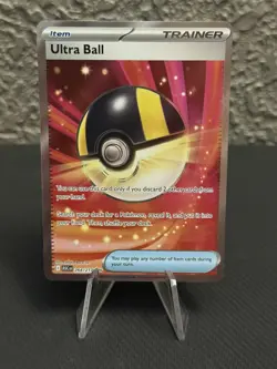Ultra Ball 264/217 Ultra Rare Full Art Ascended Heroes Pokemon TCG NM - Image 1