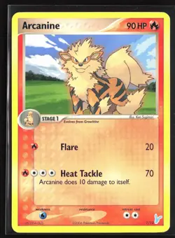Pokemon TCG - Arcanine Rare FireRed & LeafGreen 18/112 LP - Image 1