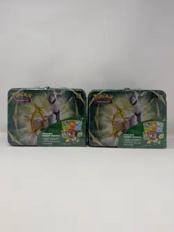 Pokemon TCG Arceus Spring 2022 Collector's Chest Lunchbox New Sealed Lot Of 2 - Image 1
