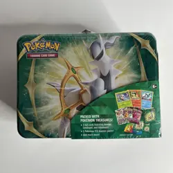 Pokemon TCG Arceus Collector’s Chest Lunchbox Tin Spring 2022 New Factory Sealed - Image 1