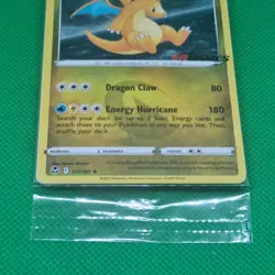 Dragonite 131/195 EB Games promo Stamped SEALED Silver tempest pokemon Tcg Mint - Image 3