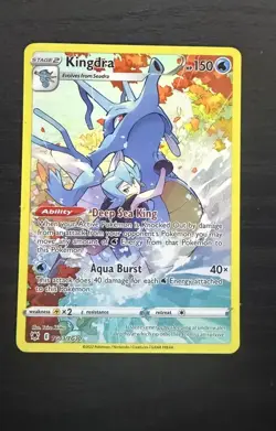 Pokemon Kingdra TCG Trainer Gallery Full Art TG03/TG30 Swsh10 Astral Radiance - Image 1