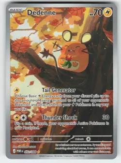 Dedenne 093/088 Holo Illustration Rare Perfect Order Pokemon Near Mint - Image 1