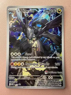 N's Zekrom - 031 (Pokemon Center Exclusive) 031 Me: Mega Evolution Promo Holo - Image 1