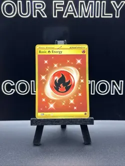 Pokemon Obsidian Flames Fire Energy 230/197 Hyper Rare Gold Holo Textured NM/M - Image 1