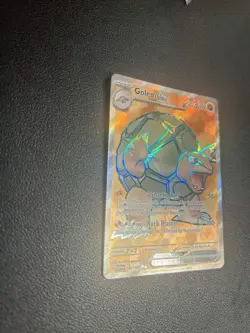 Golem ex 189/165 Gold Hyper Rare – Pokemon SV Paradox Rift – NM - Image 5