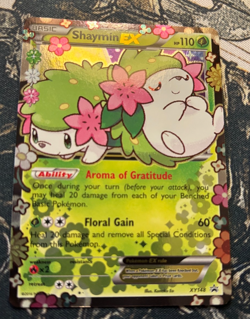Shaymin EX promo XY148 lightly played Pokemon - Image 1
