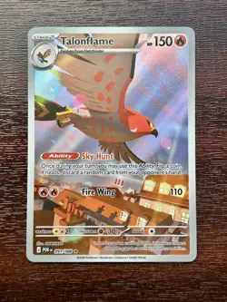 Pokemon TCG Talonflame Illustration Rare 091/088 Perfect Order - Mint Condition - Image 1