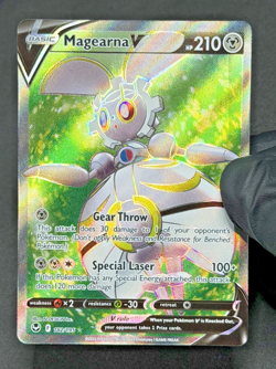 2022 TCG Pokemon #182 Magearna V 182/195 Holo Full Art Silver Tempest - Image 2