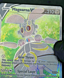 2022 TCG Pokemon #182 Magearna V 182/195 Holo Full Art Silver Tempest - Image 3
