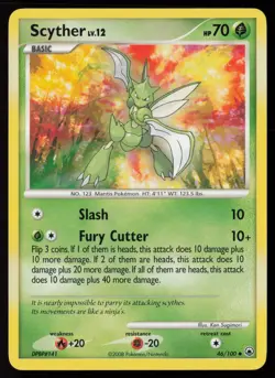Scyther 46/100 Uncommon Majestic Dawn Pokemon Near Mint - Image 1