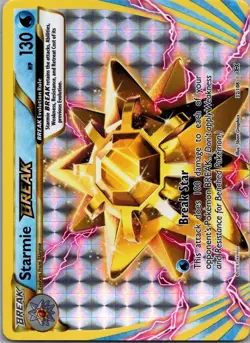 Starmie BREAK 32/108 BREAK Rare Evolutions Pokemon Lightly Played - Image 1