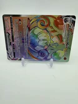 Pokemon Chandelure VMAX (Secret) 265/264 Swsh08: Fusion Strike Holo (NM) - Image 4