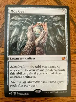 Magic the Gathering - MOX OPAL - Modern Masters 2015 Regular Mythic Rare Card - Image 3