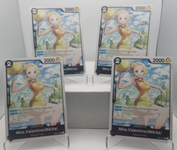 Miss Valentine (Mikita) Playset - EB03-047 x4 - EB03 Heroines - One Piece TCG - Image 1