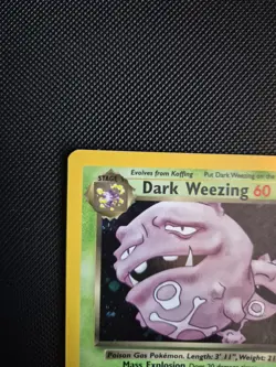 🔥 Pokemon TCG Dark Weezing 14/82 Holo Rare Team Rocket Card 🔥 - Image 2